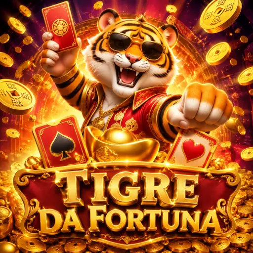 Capa do jogo Fortune Tiger com tigre dourado